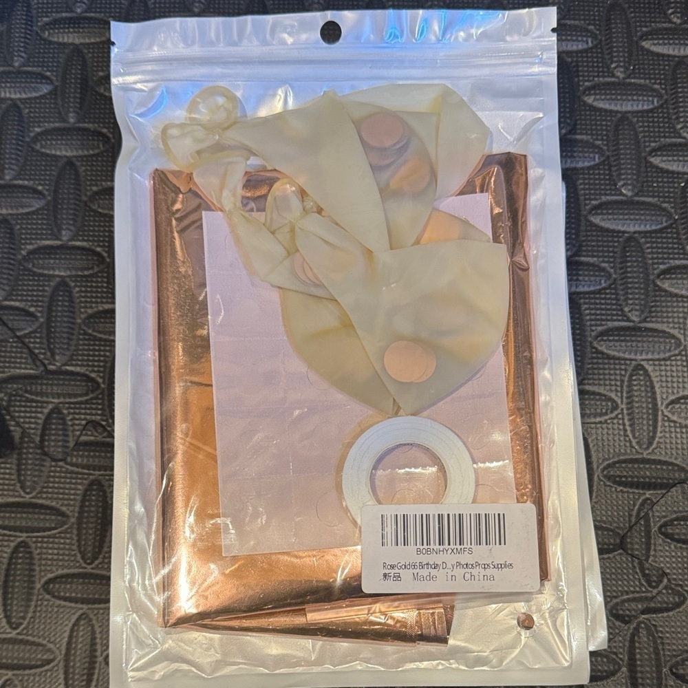 66th birthday party decorations. Rose gold balloons. 66 birthday decor NWT RW4 - Picture 6 of 6